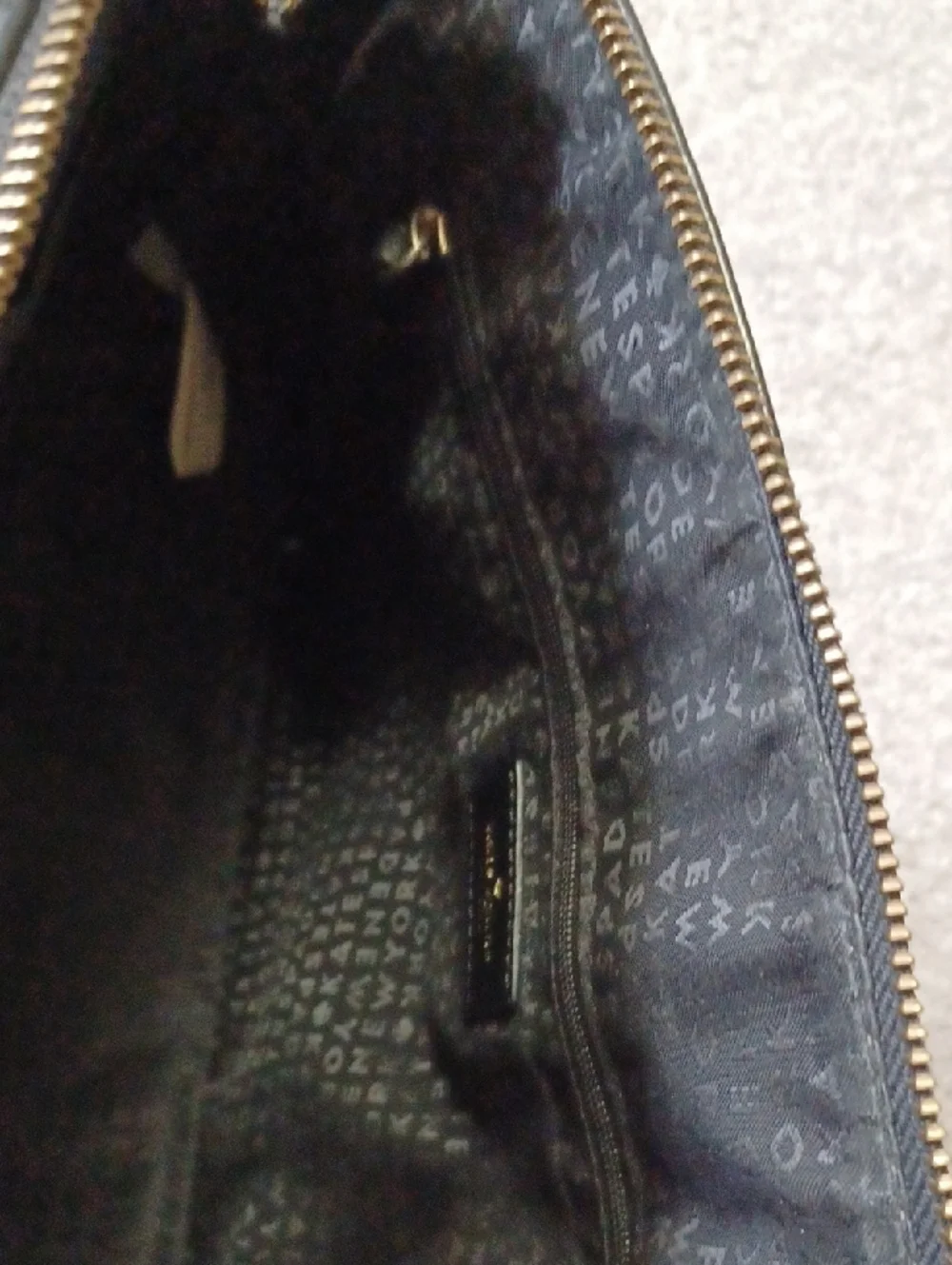 kate spade Black Leather Dome Purse - Picture 7 of 9